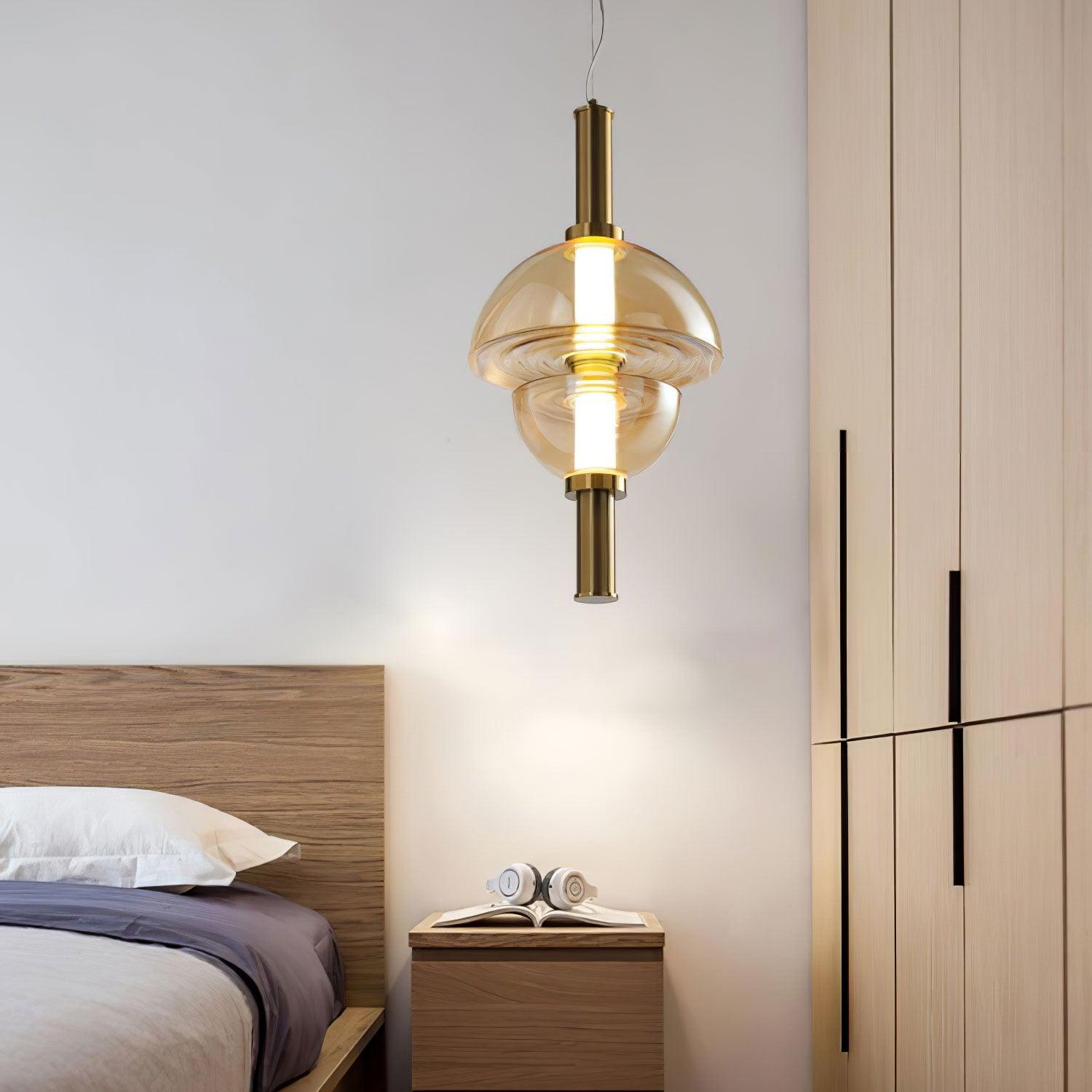 Aura Zeitgenössische Glas-Pendelleuchte-Letslighting