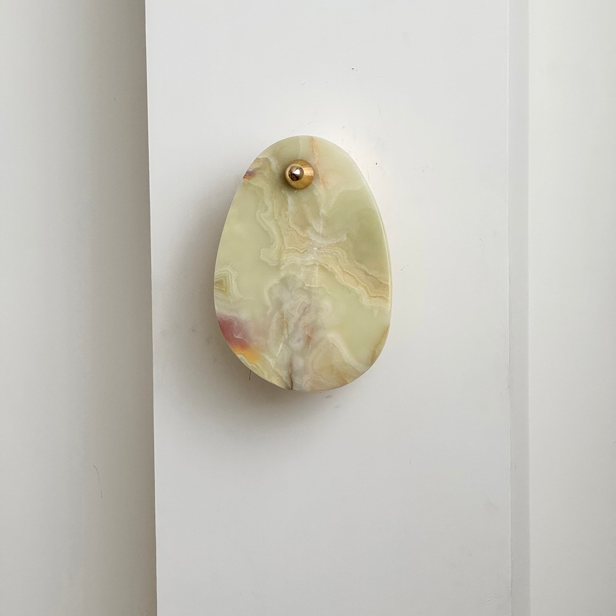 Norduvys Modern Luxurious Metal Marble Wall Lamp - Letslighting