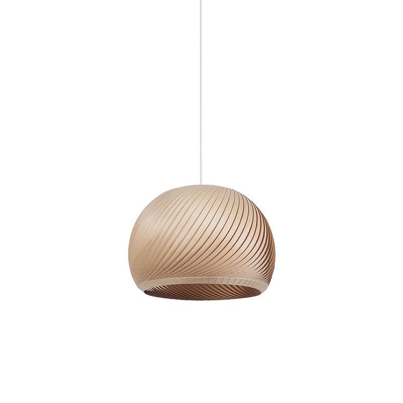 Spiral Vintage Holz Pendelleuchte-Letslighting