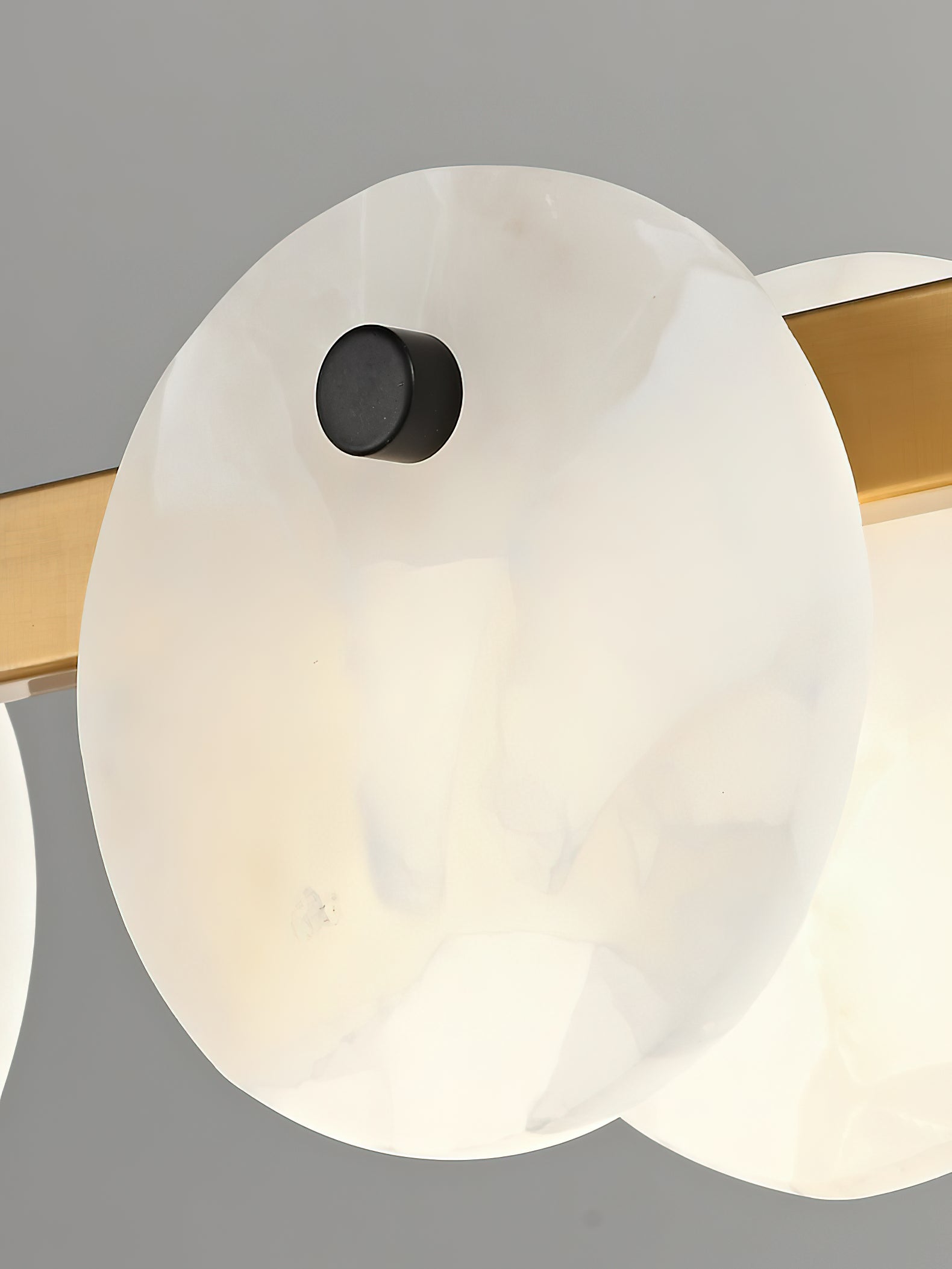 Ostruvys Postmodern Luxury Brass Alabaster Chandelier - Letslighting