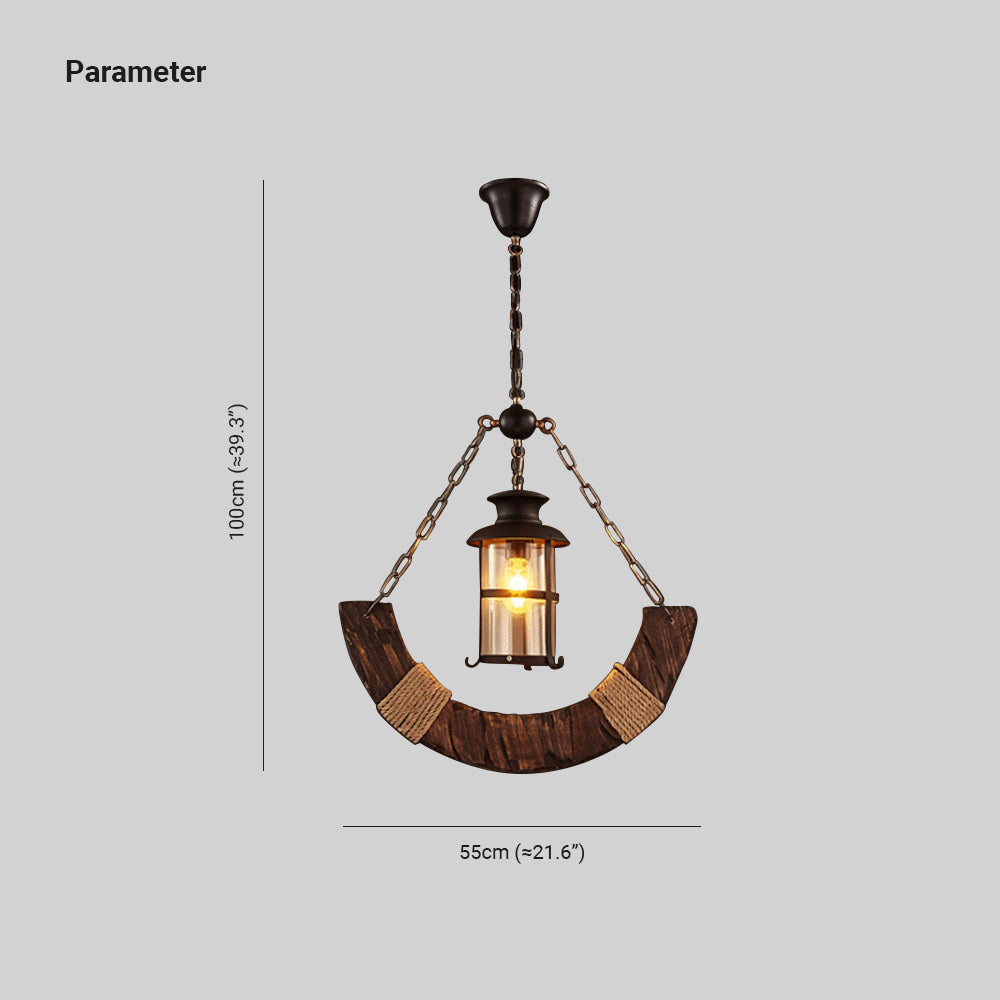 Epoch Designer LED Pendelleuchte Esszimmer/Wohnzimmer Metall/Holz