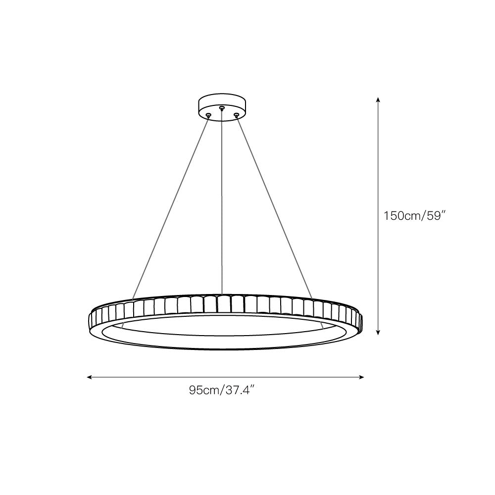 Sifuvyh Postmodern Luxury Stainless Alabaster Chandelier - Letslighting