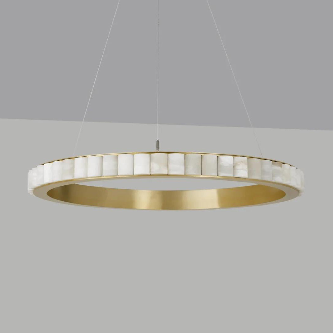 Sifuvyh Postmodern Luxury Stainless Alabaster Chandelier - Letslighting
