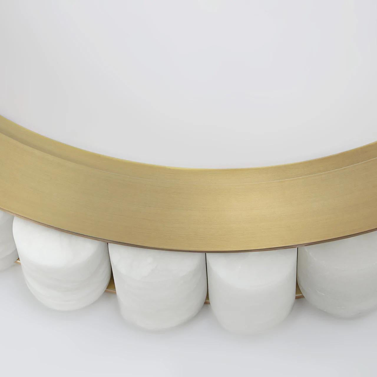 Sifuvyh Postmodern Luxury Stainless Alabaster Chandelier - Letslighting