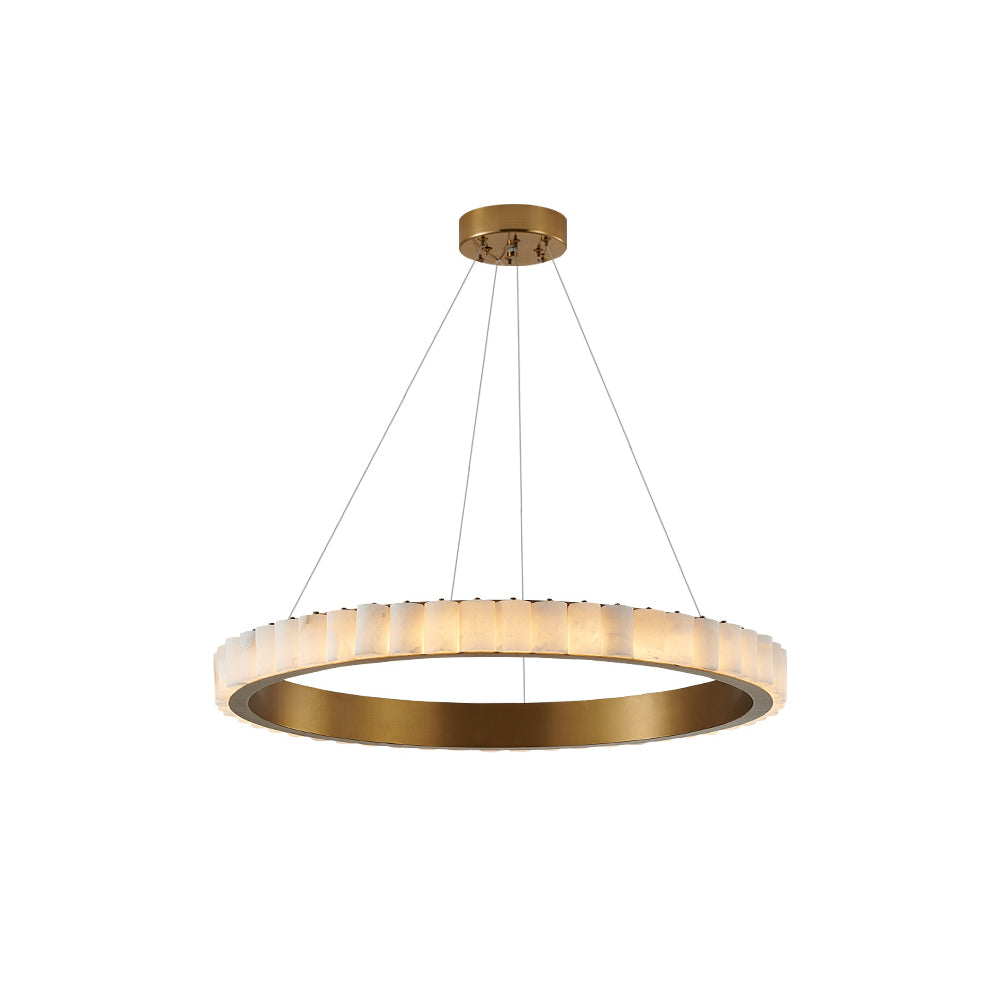 Sifuvyh Postmodern Luxury Stainless Alabaster Chandelier - Letslighting