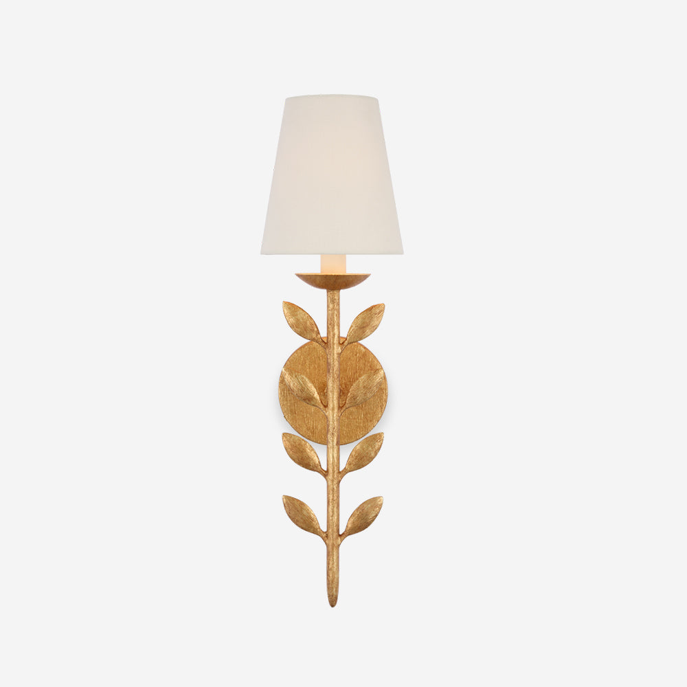 Evoque Wandleuchte mit Goldblatt-Letslighting