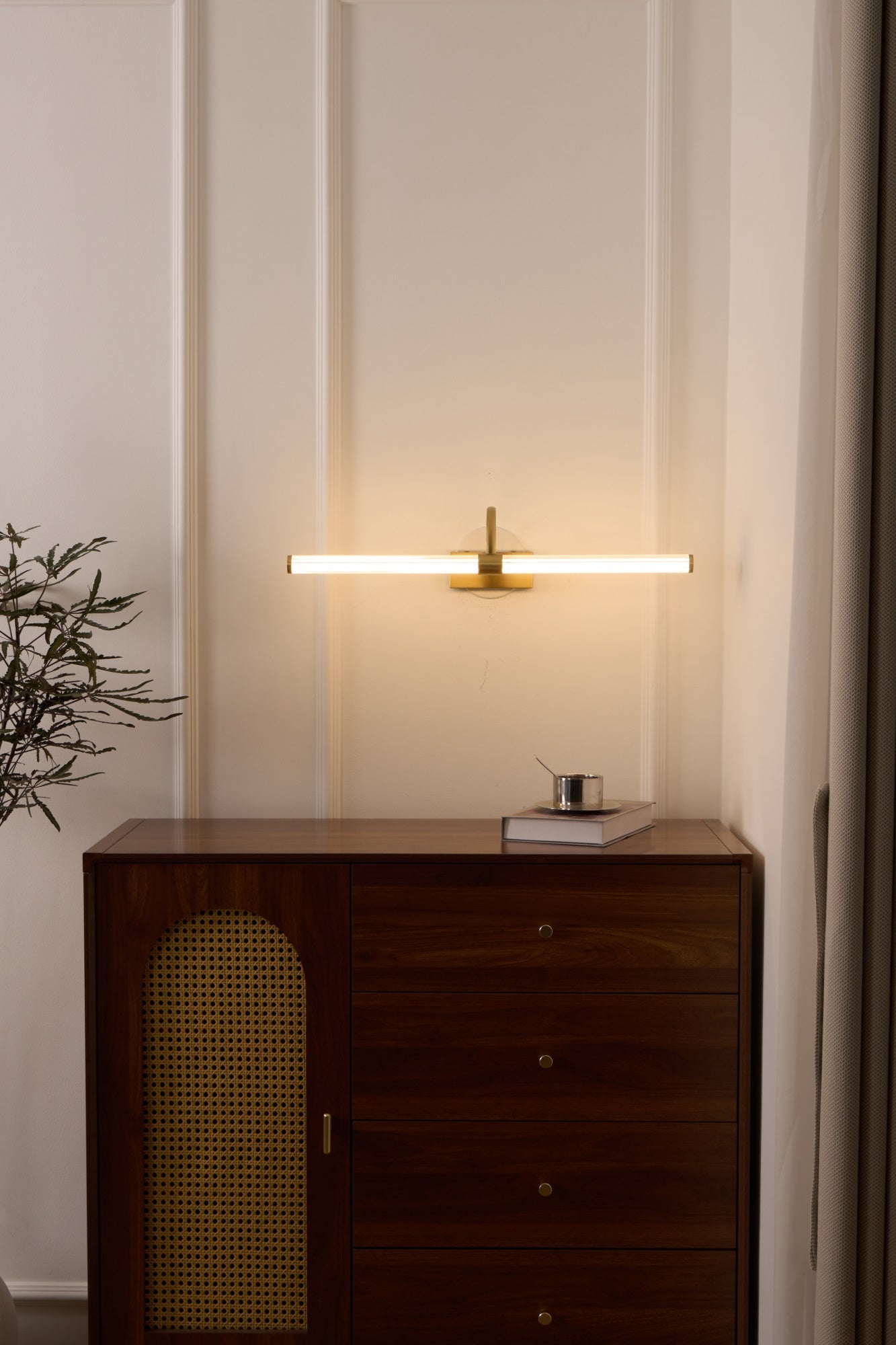 Beryl Modern Minimalistisch Messing Wandleuchte-Letslighting