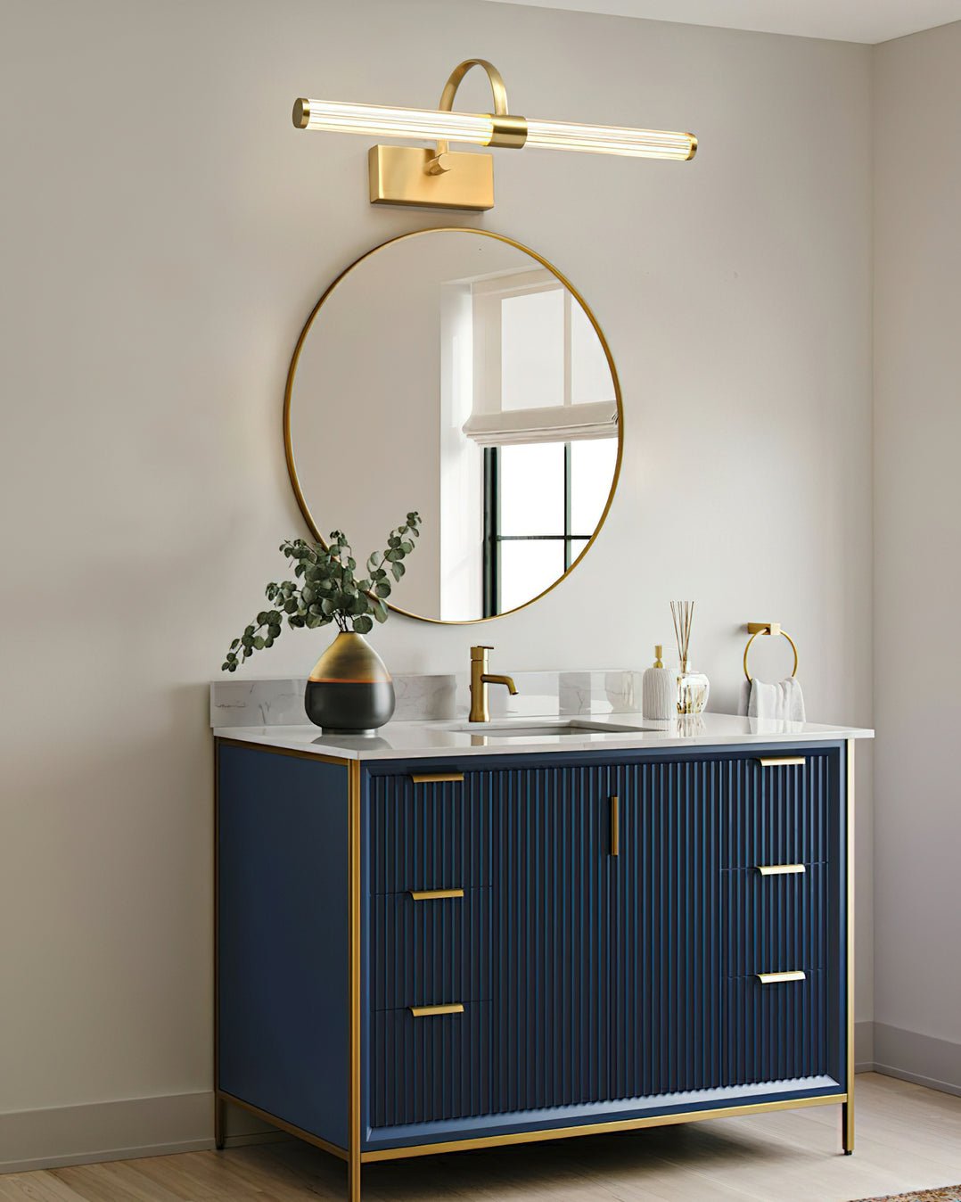 Beryl Modern Minimalistisch Messing Wandleuchte-Letslighting