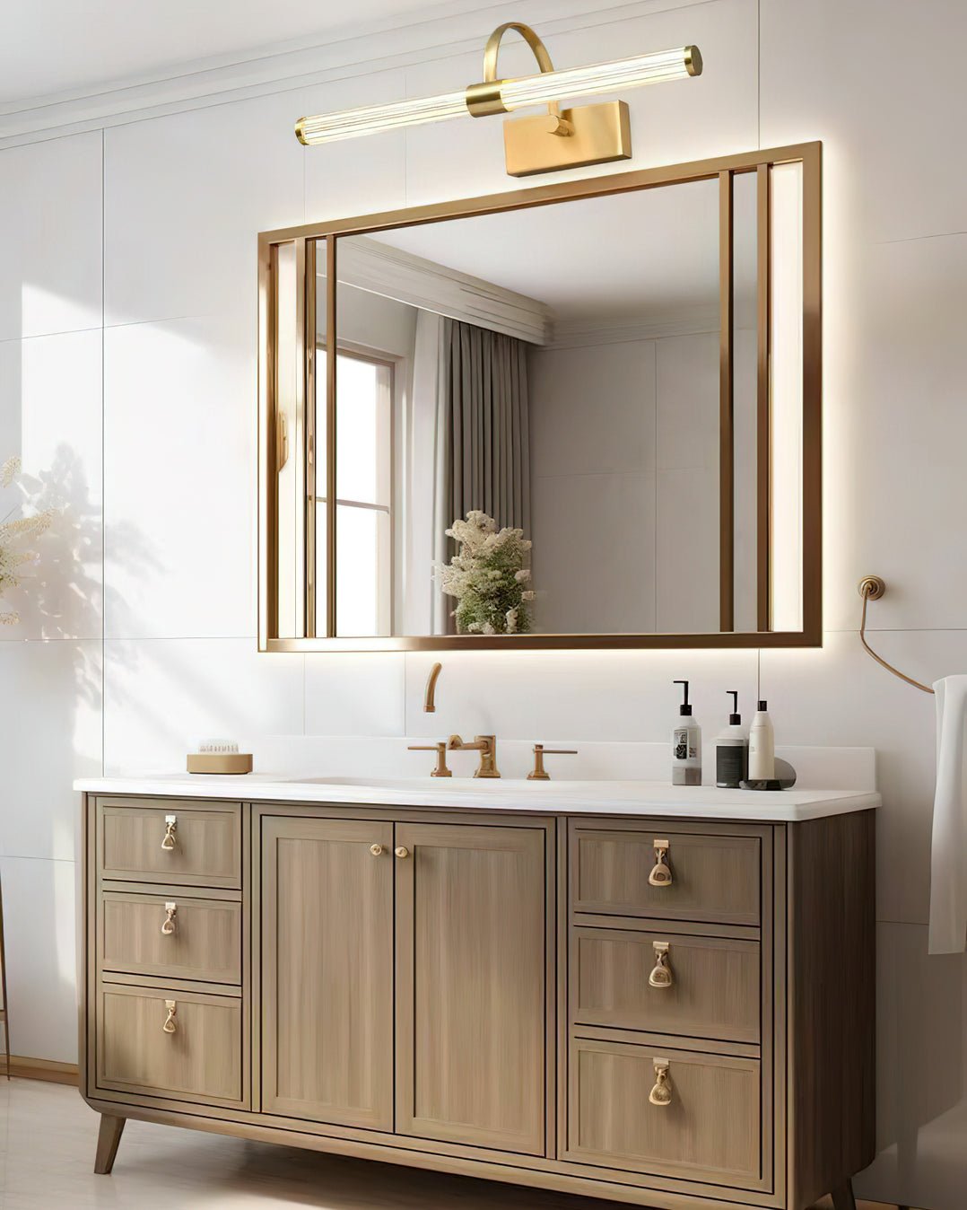 Beryl Modern Minimalistisch Messing Wandleuchte-Letslighting