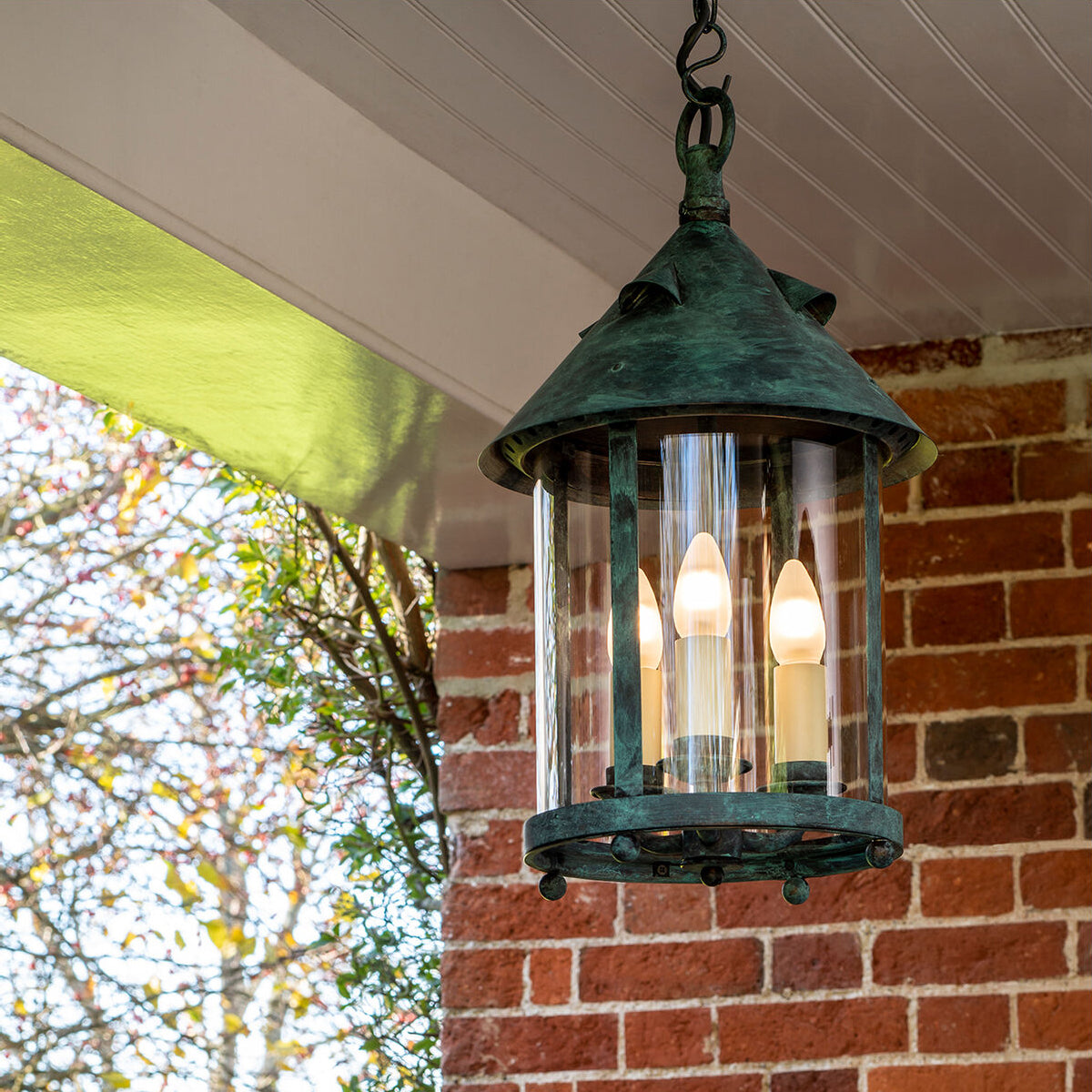 Tinduvyh Vintage Industrial Glas Laterne Pendelleuchte-Letslighting