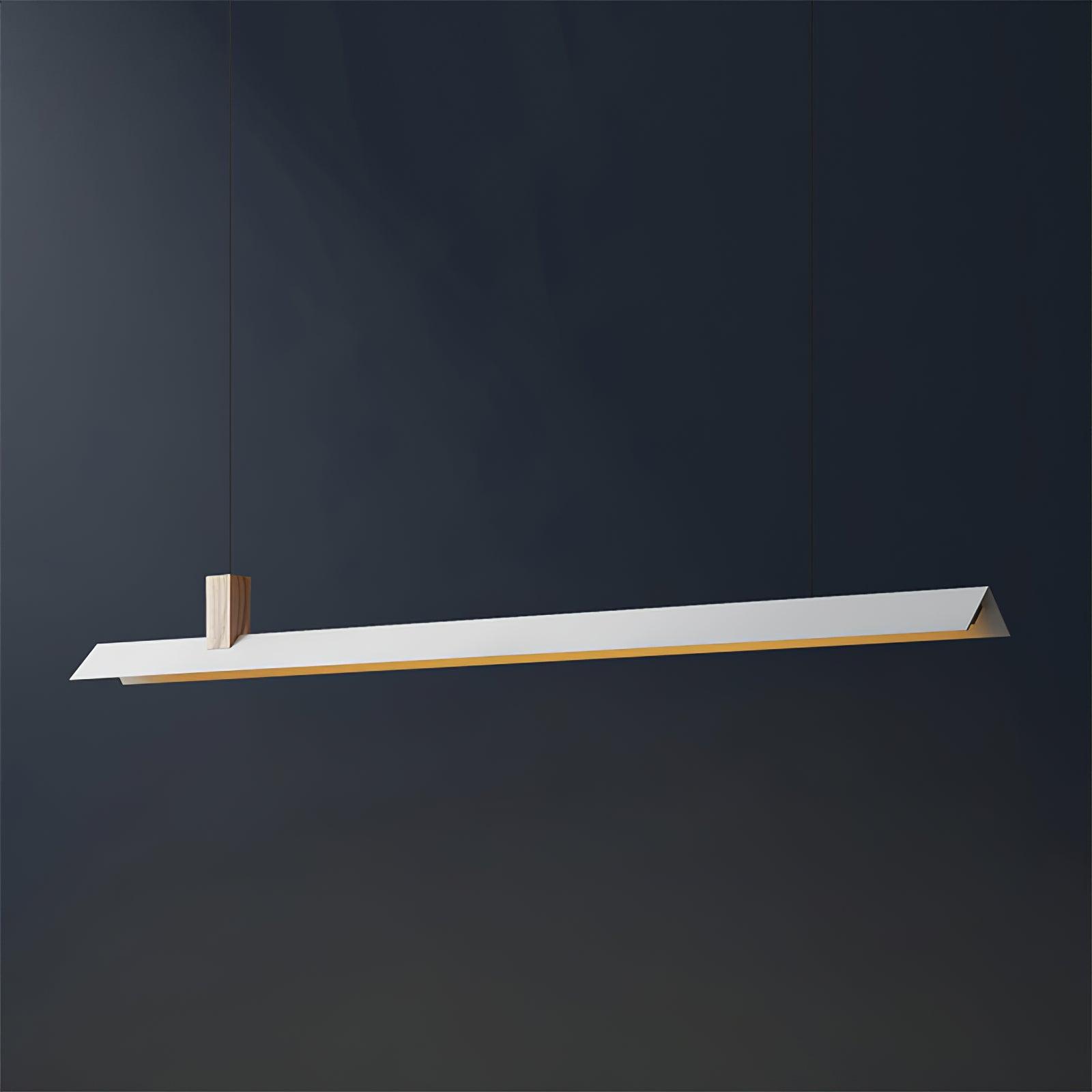 Linea Minimalistisch Holz Pendelleuchte Leuchte-Letslighting