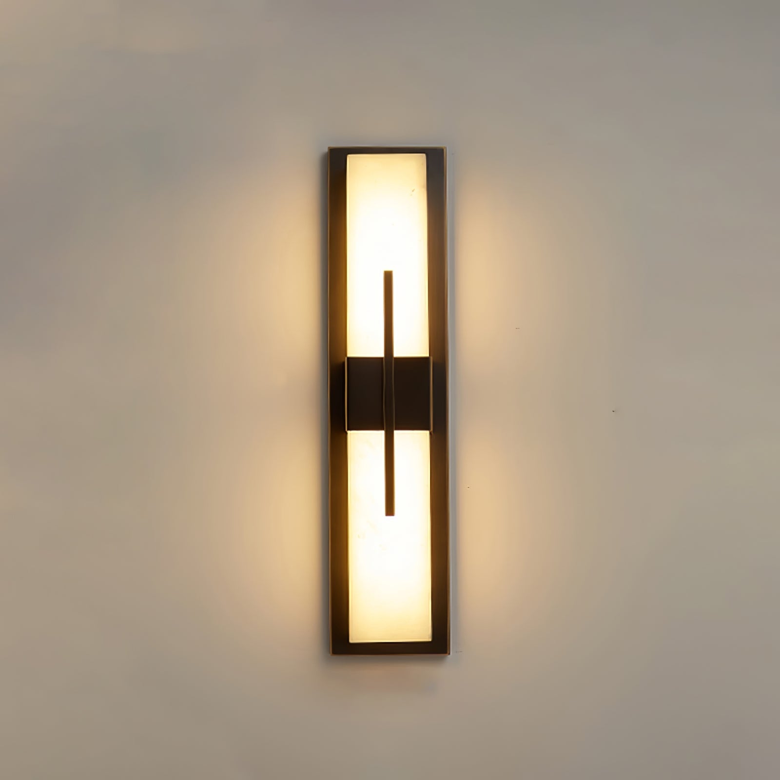 Lylirel Rectangular Alabaster Wall Light - Neutralighting