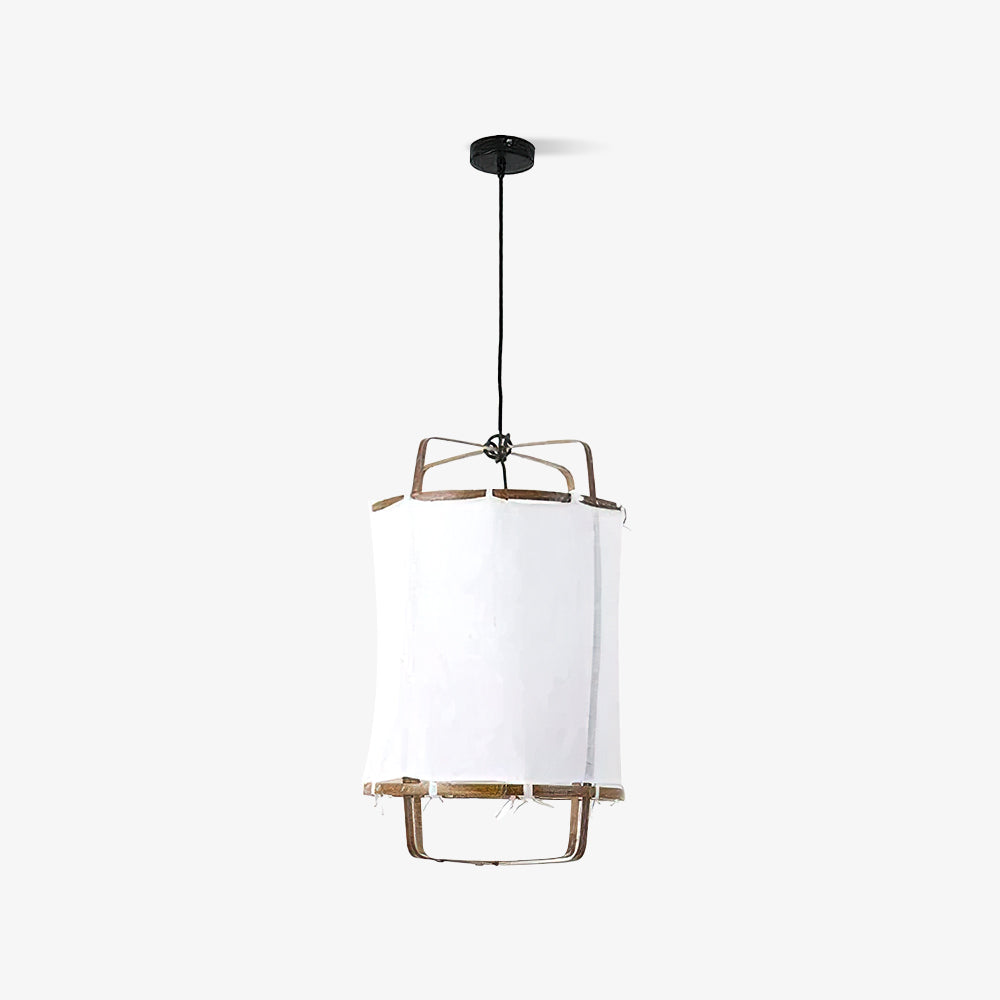 Lustra Pendelleuchte Lampe Bambus Schirm für Wohn Zimmer-Letslighting