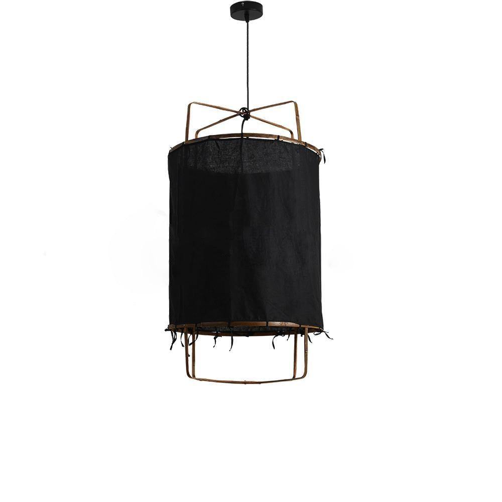 Lustra Pendelleuchte Lampe Bambus Schirm für Wohn Zimmer-Letslighting