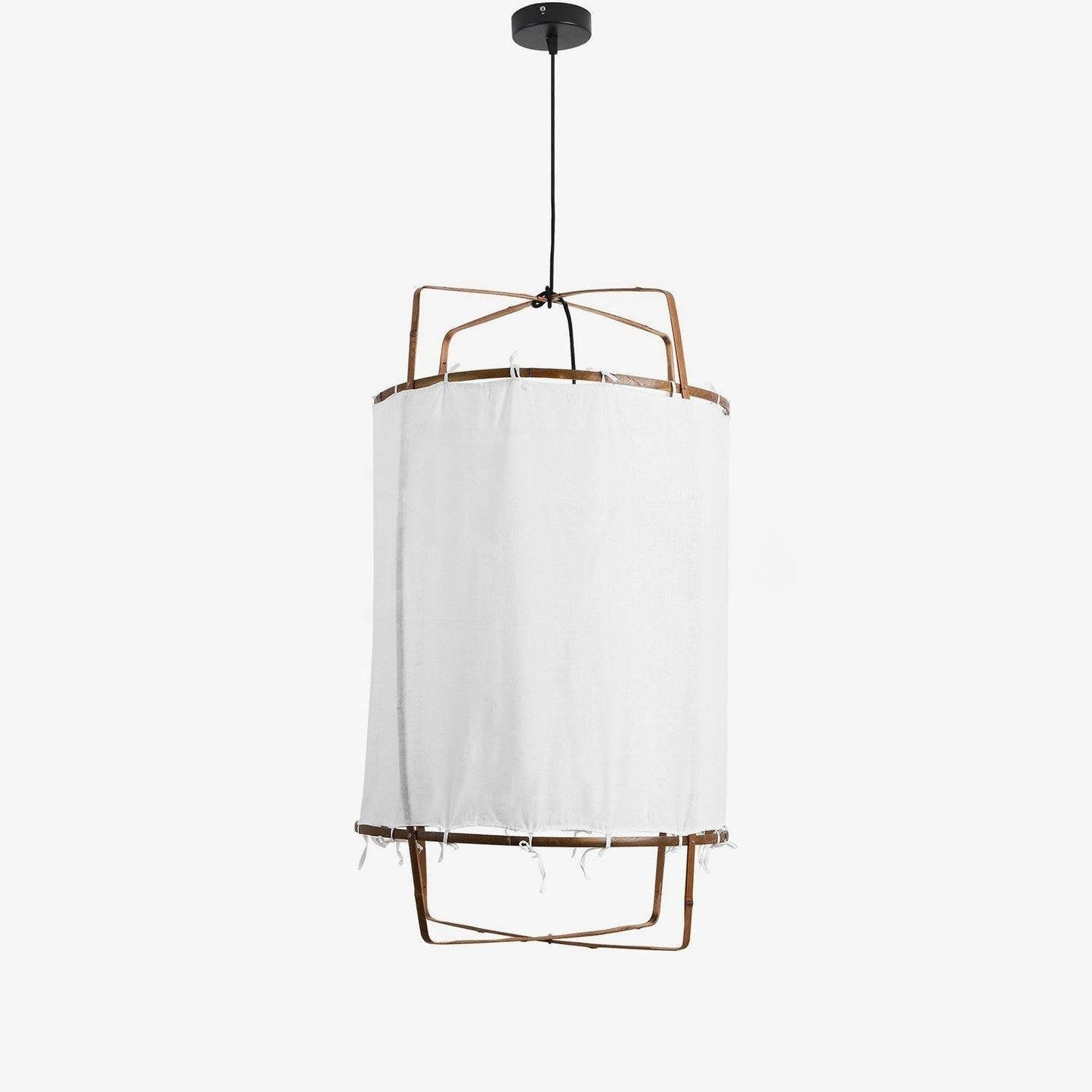 Lustra Pendelleuchte Lampe Bambus Schirm für Wohn Zimmer-Letslighting