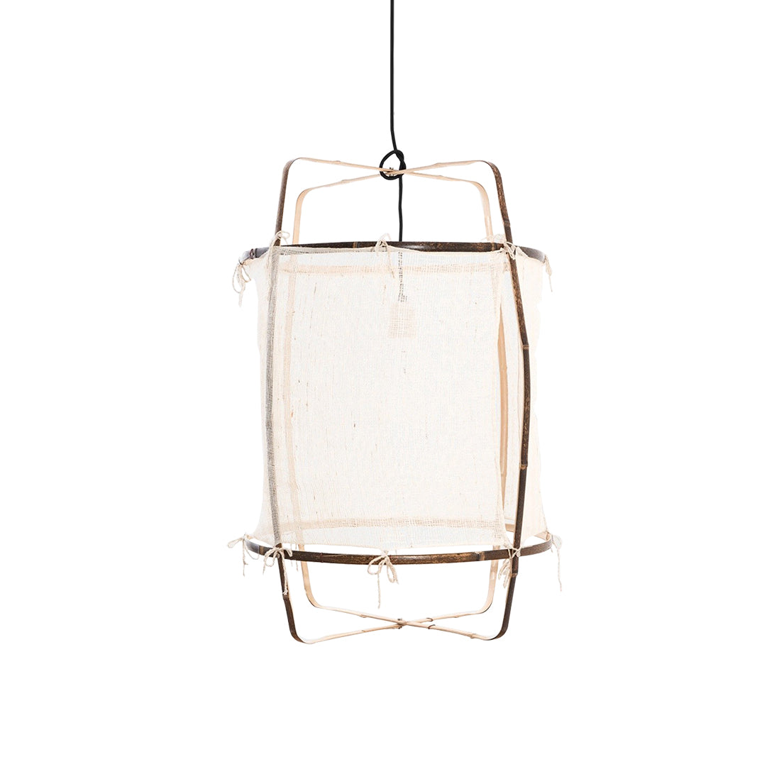 Lustra Pendelleuchte Lampe Bambus Schirm für Wohn Zimmer-Letslighting