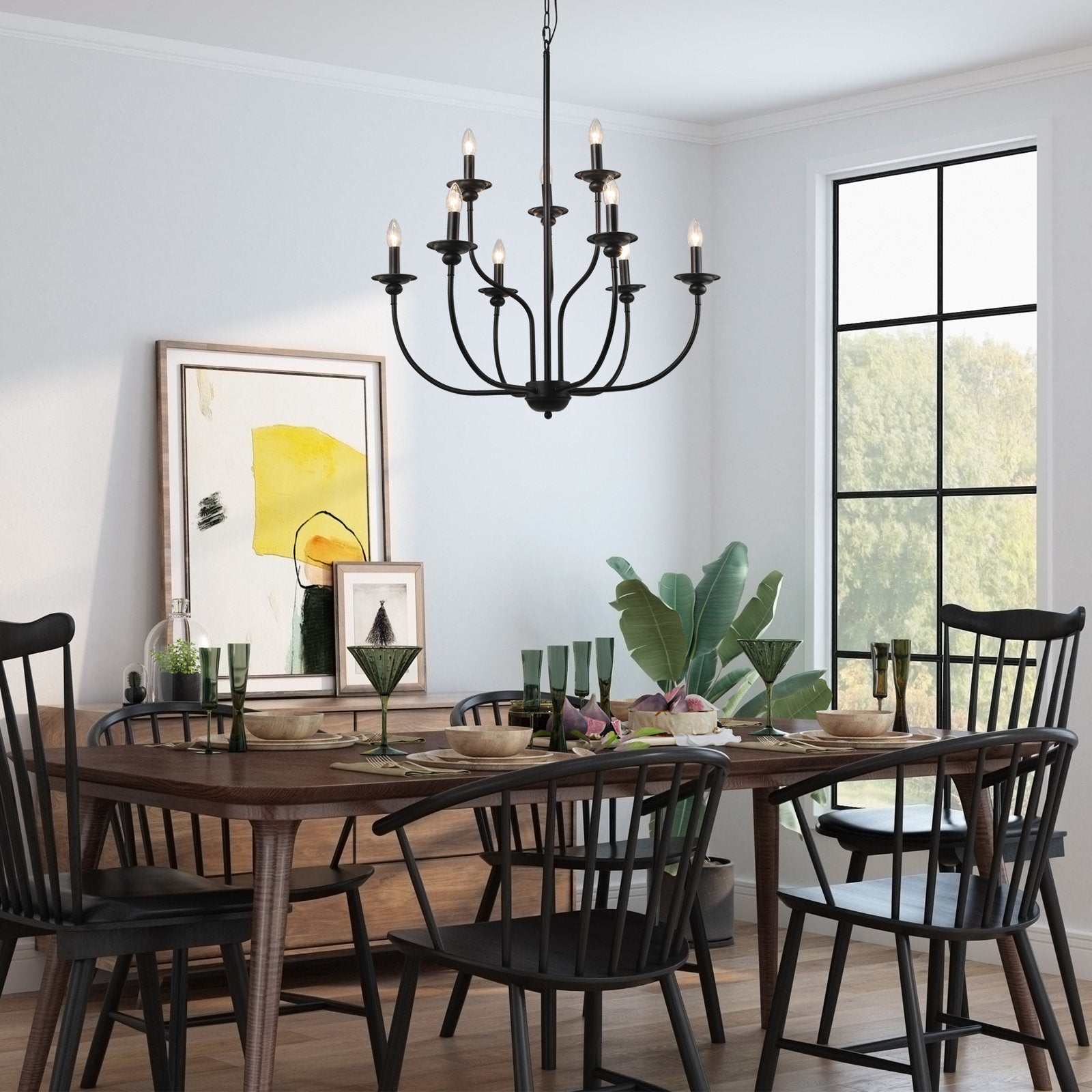 Ayada Eleganter Vintage-Kronleuchter aus Messing-Letslighting