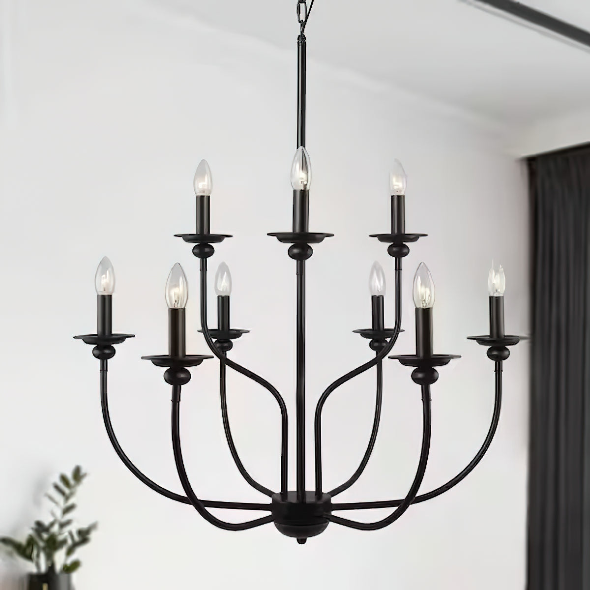 Ayada Eleganter Vintage-Kronleuchter aus Messing-Letslighting