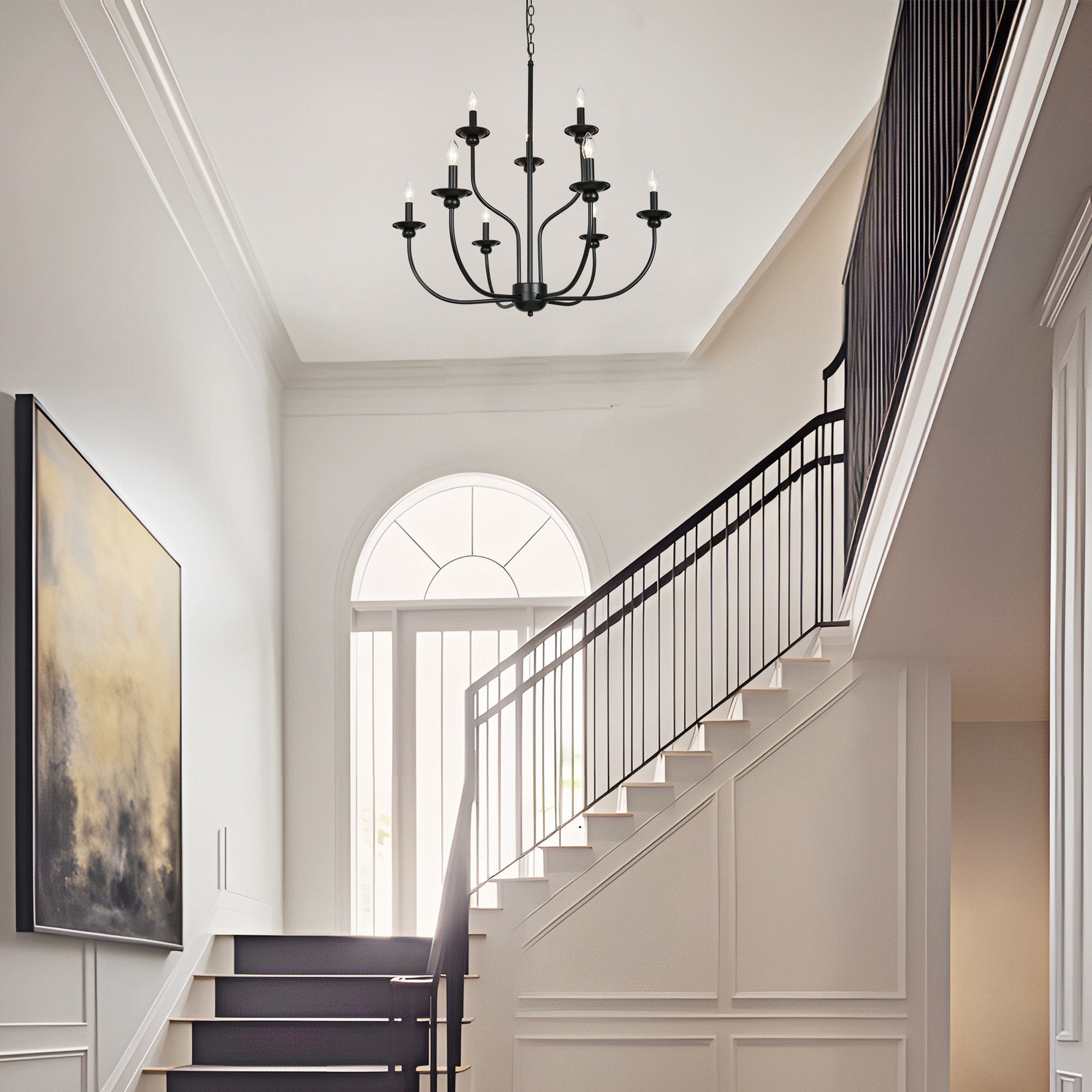 Ayada Eleganter Vintage-Kronleuchter aus Messing-Letslighting