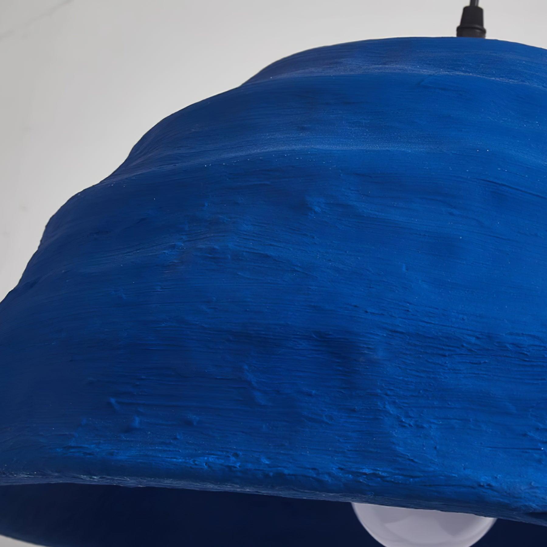 Pendelleuchte Kuppelschirm Blau Urban Industrial-Letslighting