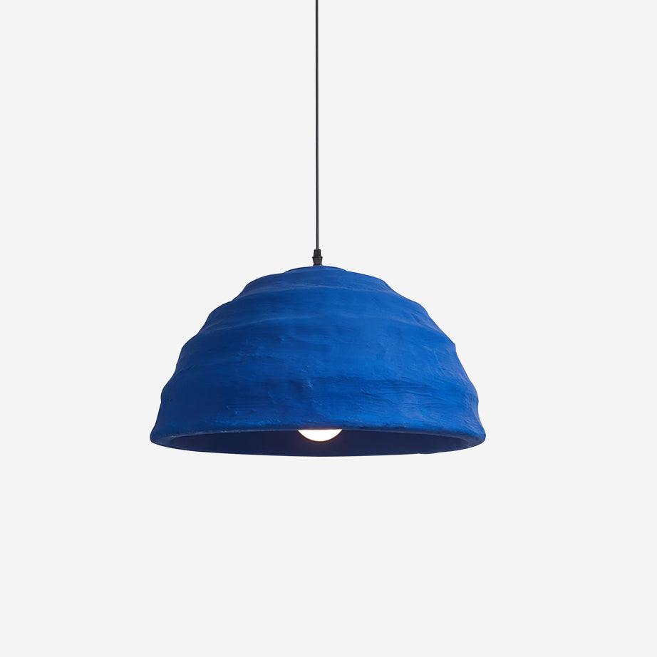 Pendelleuchte Kuppelschirm Blau Urban Industrial-Letslighting