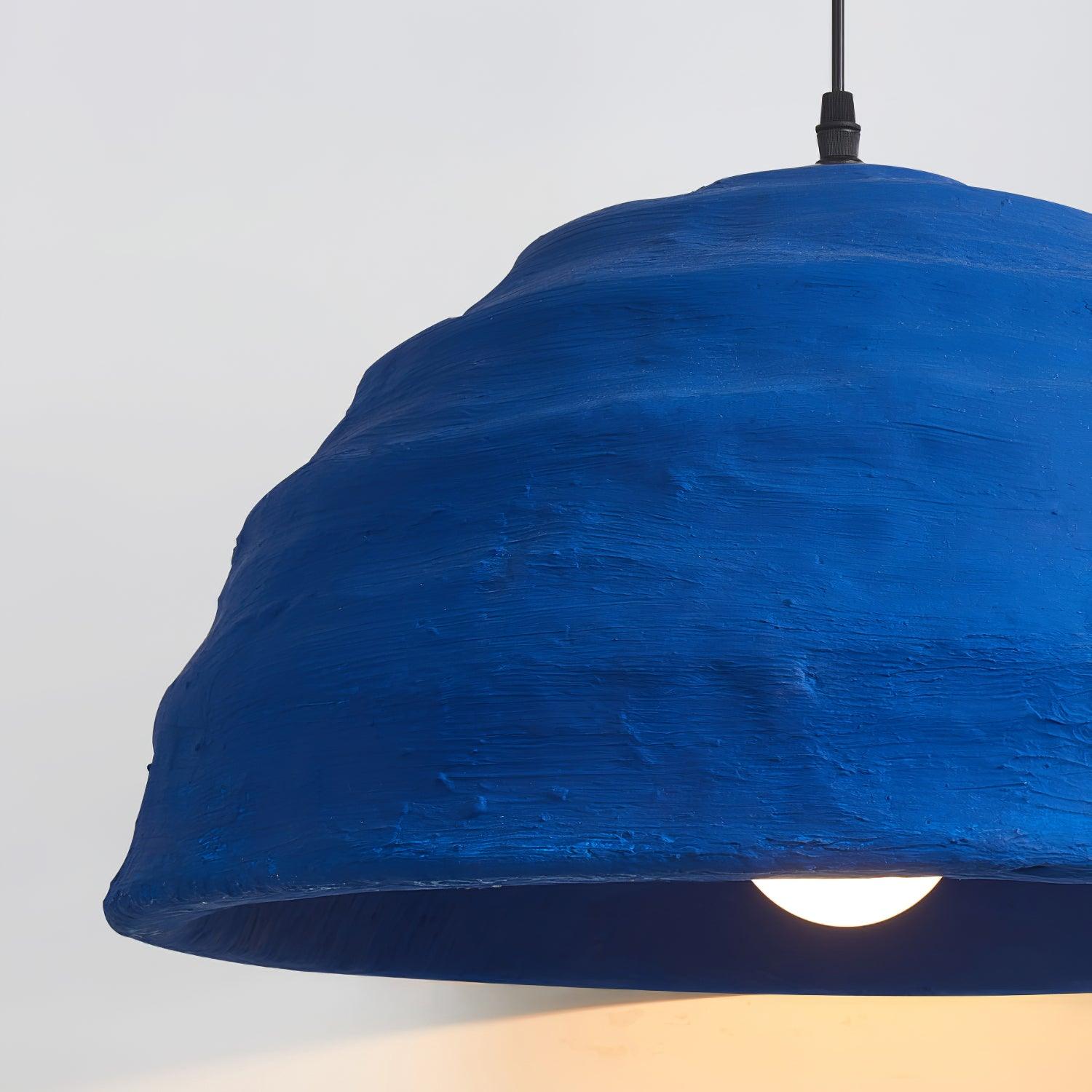 Pendelleuchte Kuppelschirm Blau Urban Industrial-Letslighting