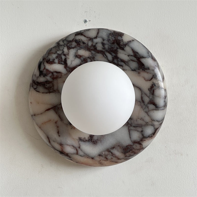 Evenir Bvlgari Lila Marmor Wandleuchte-Letslighting