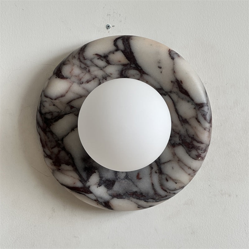Evenir Bvlgari Lila Marmor Wandleuchte-Letslighting