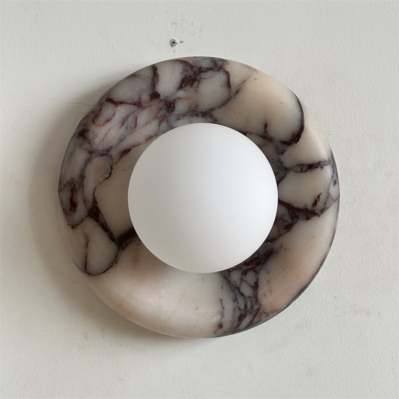 Evenir Bvlgari Lila Marmor Wandleuchte-Letslighting