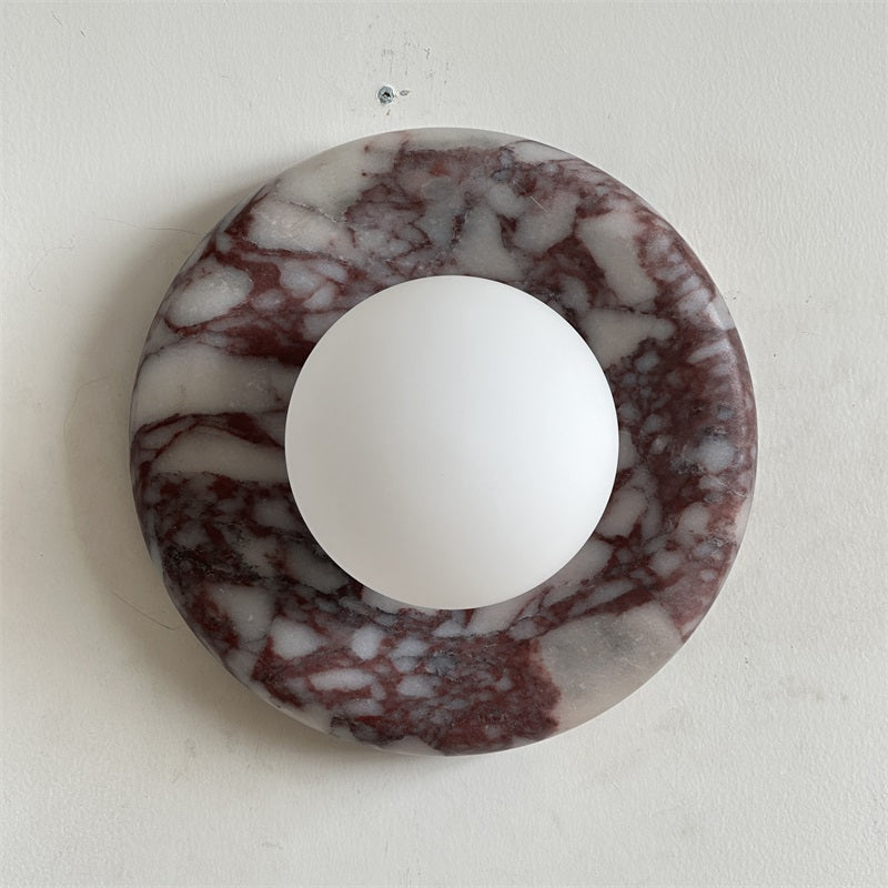 Evenir Bvlgari Lila Marmor Wandleuchte-Letslighting