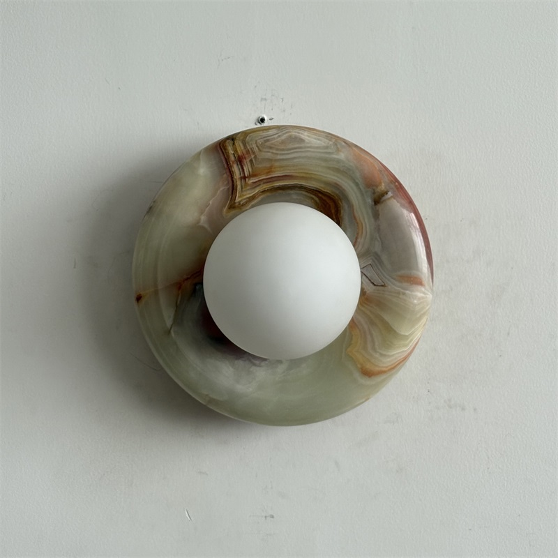 Vivina Cyan Jade Wandleuchte-Letslighting