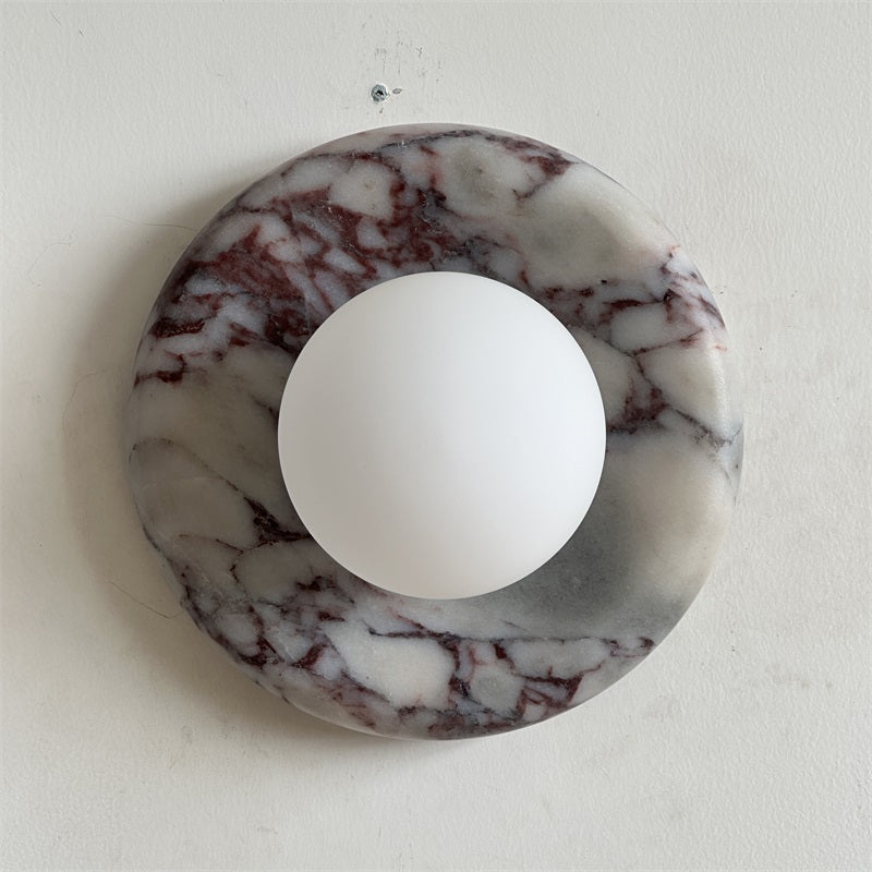 Evenir Bvlgari Lila Marmor Wandleuchte-Letslighting