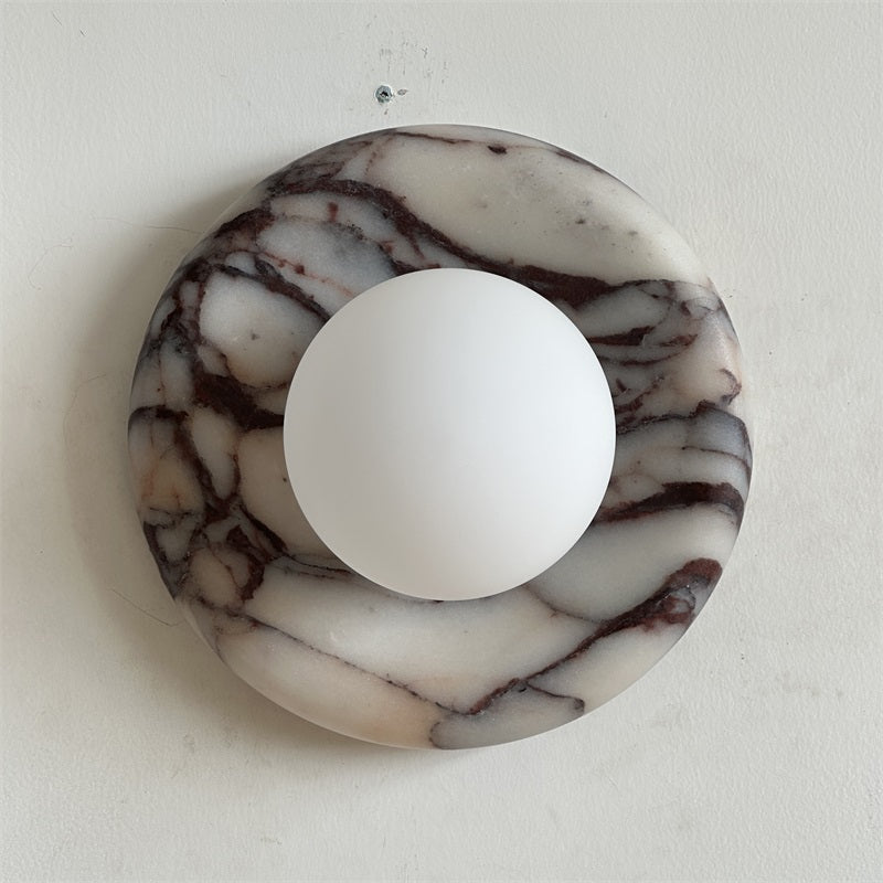 Evenir Bvlgari Lila Marmor Wandleuchte-Letslighting