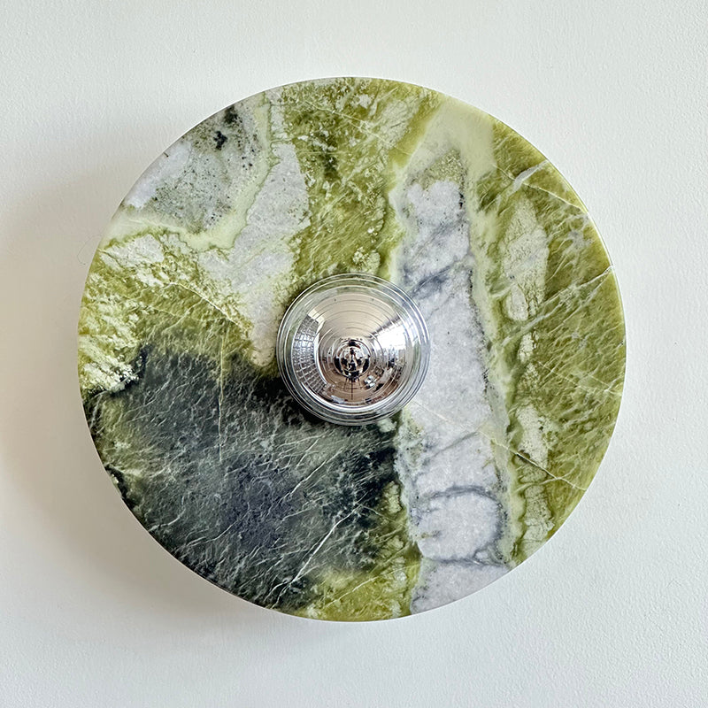 Olrine Modern Minimalist Marble Metal Wall Lamp - Letslighting