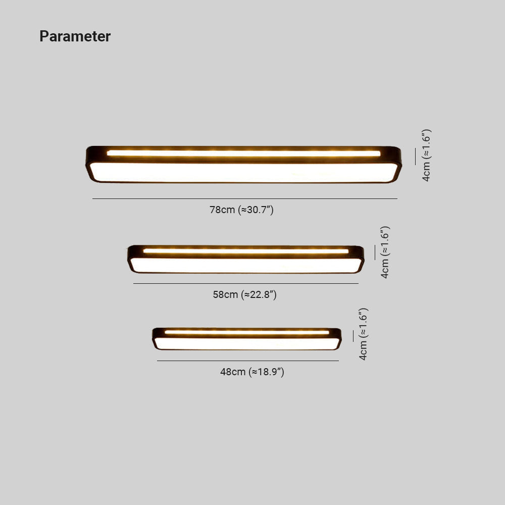 Arisha Minimalistische LED Deckenleuchte Acryl Wohnzimmer/Schlafzimmer