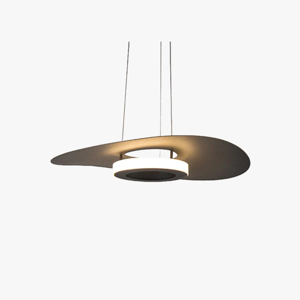 Arisha Mordern LED Pendelleuchte Schwarz Weiß Acryl Wohnzimmer