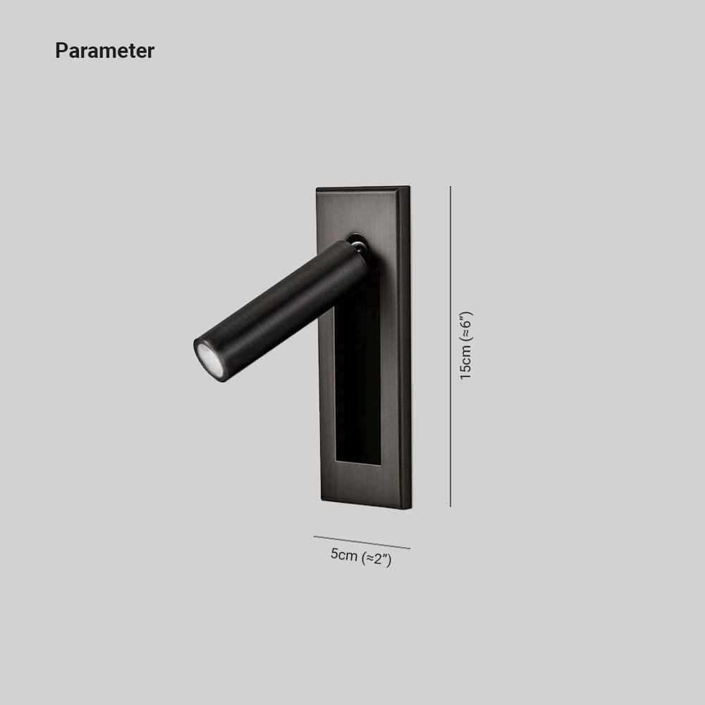 Ray Modern LED Wandleuchte Schwarz/Silber/Gold/Nickel Wohn/Schlafzimmer