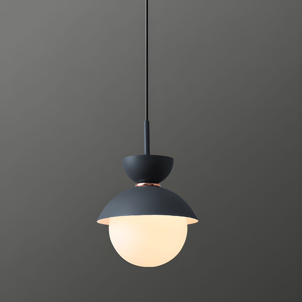 Arisha Nodic Pendelleuchte Weiß/Blau Schlafzimmer/Wohnzimmer