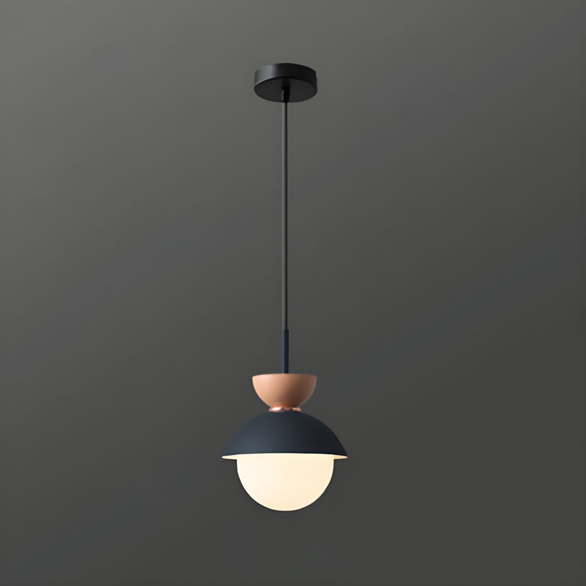 Arisha Nodic Pendelleuchte Weiß/Blau Schlafzimmer/Wohnzimmer