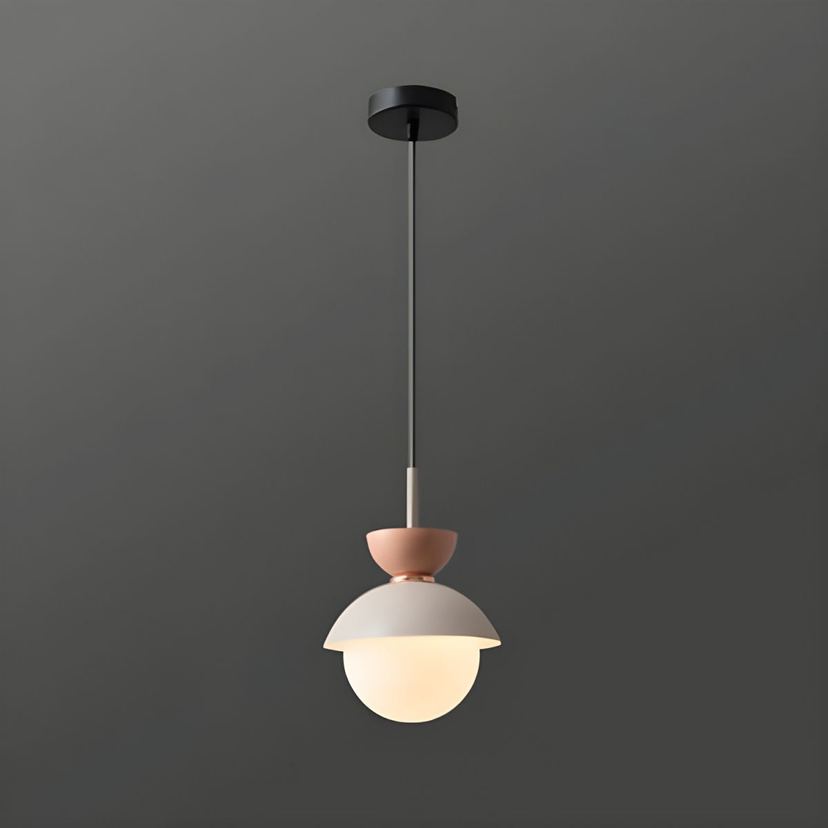 Arisha Nodic Pendelleuchte Weiß/Blau Schlafzimmer/Wohnzimmer