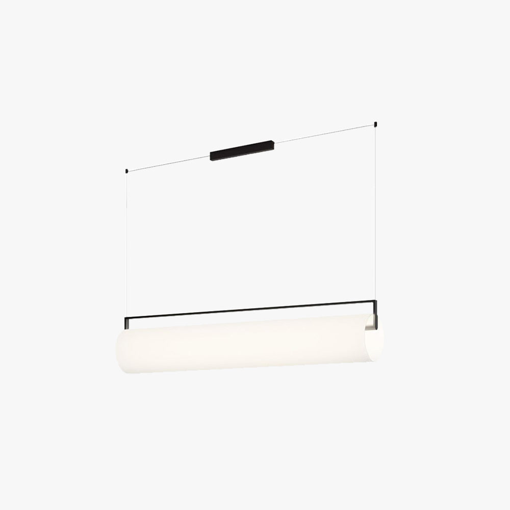 Arisha Pendelleuchte, Zylindrisch, Linear Metall Acryl