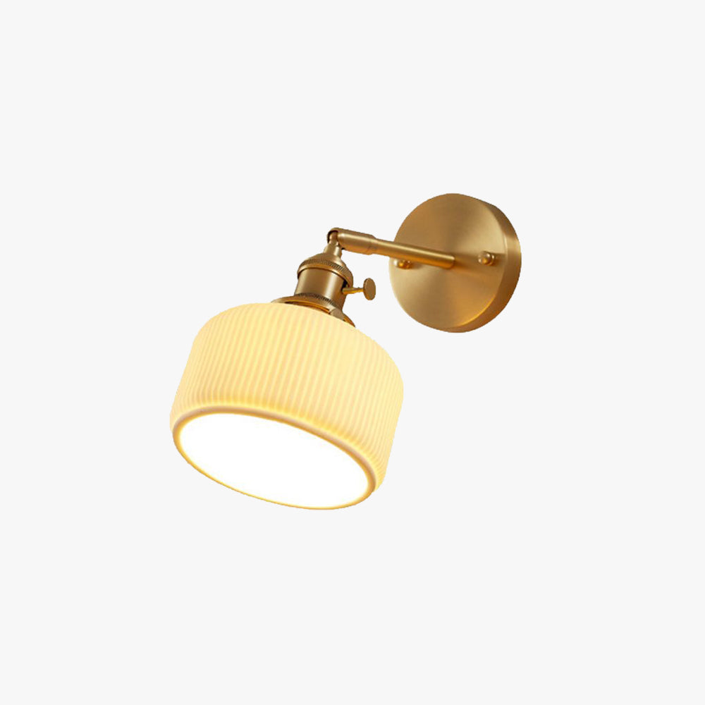 Arisha Moderne LED Wandleute Weiß/Gold Esszimmer/Wohnzimmer Metall