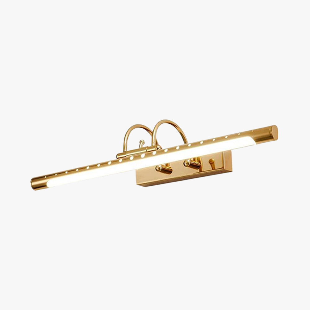 Arisha Modern Linear LED Wandleuchte Gold Badezimmer/Küche Metall Acryl