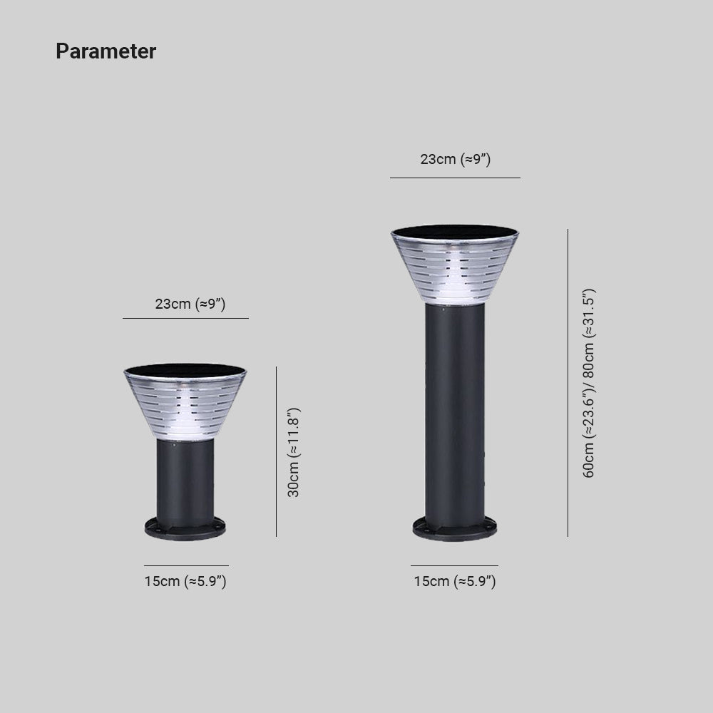 Ray Modern LED Stehend Außenleuchte Solarenergie Garten Metall&Acryl Boden