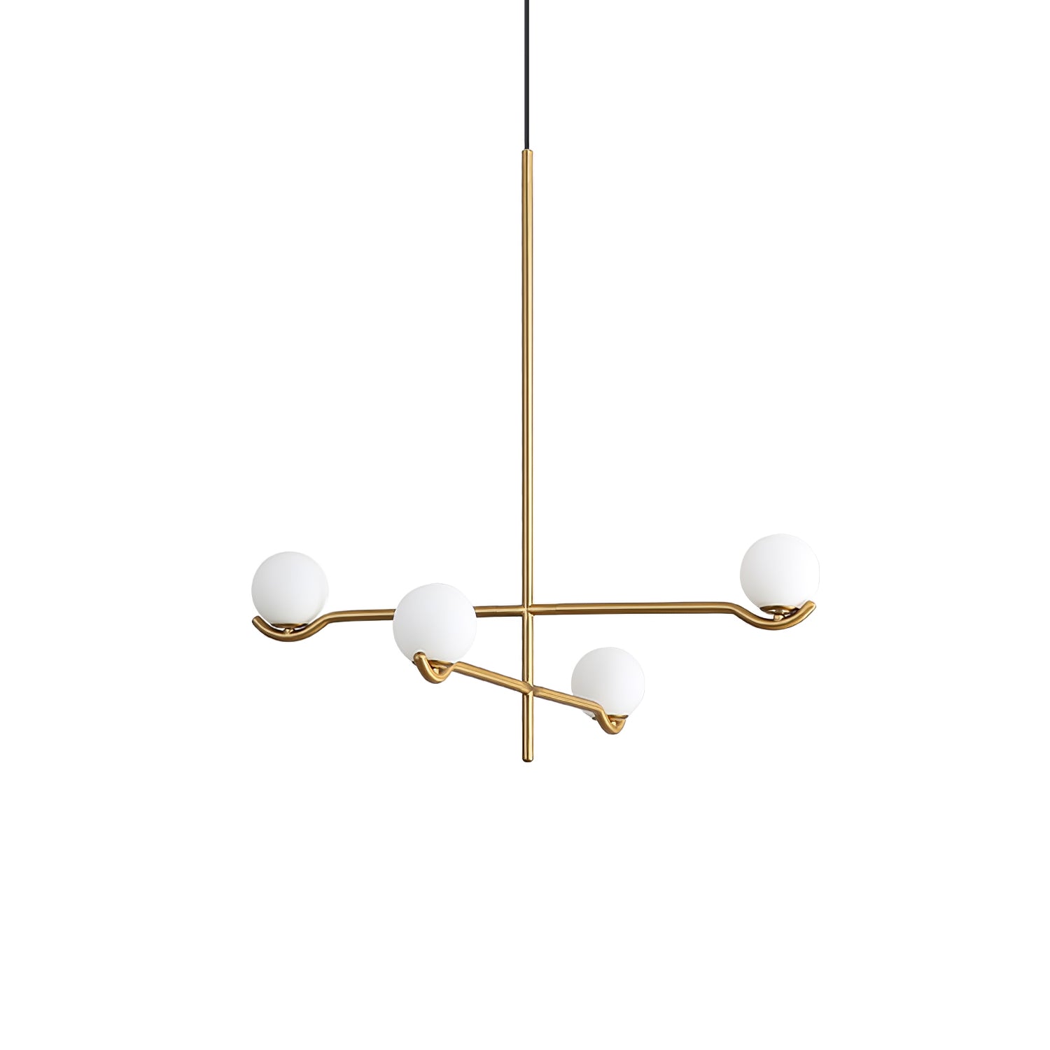 Noir Minimalistische Glas Pendelleuchte-Letslighting