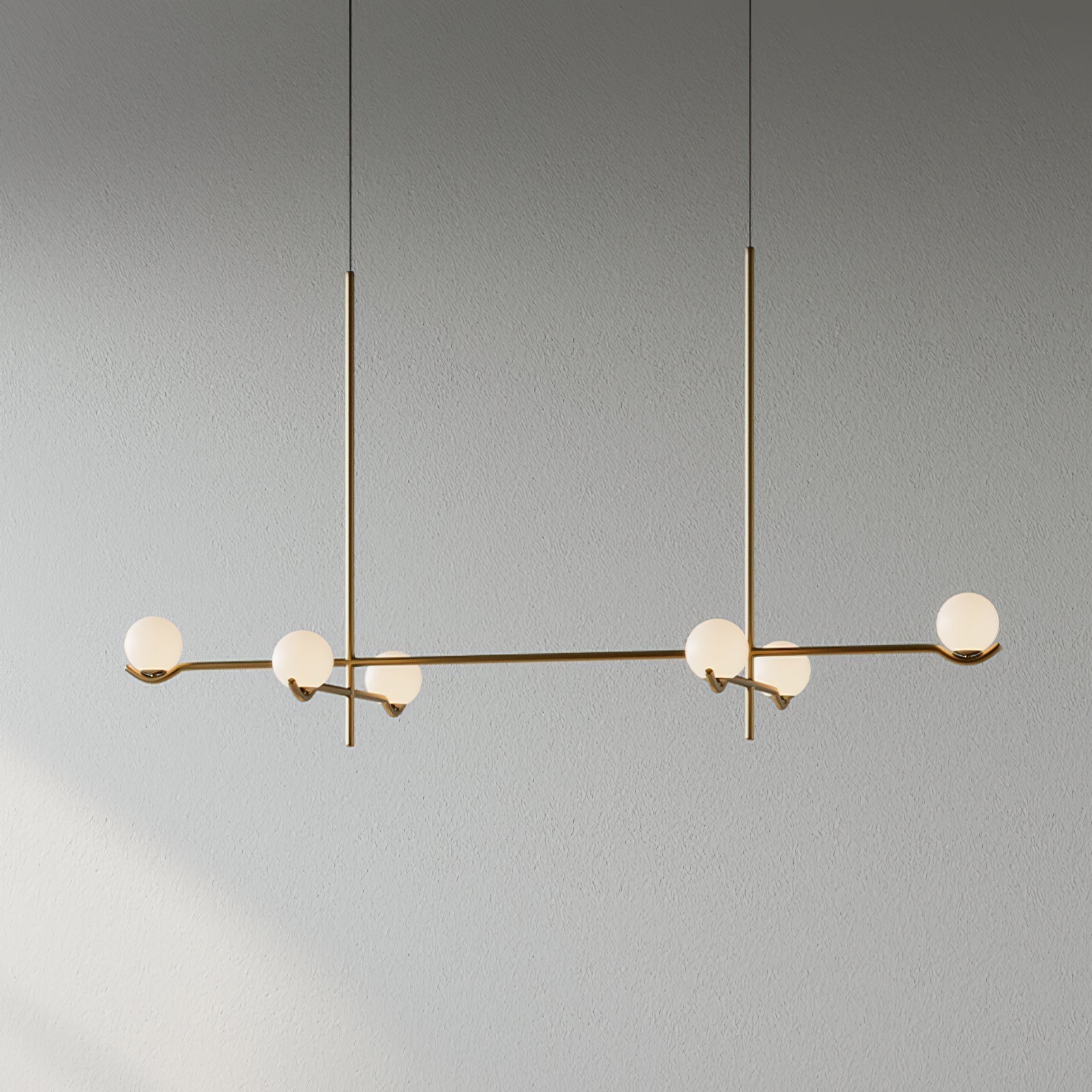 Noir Minimalistische Glas Pendelleuchte-Letslighting