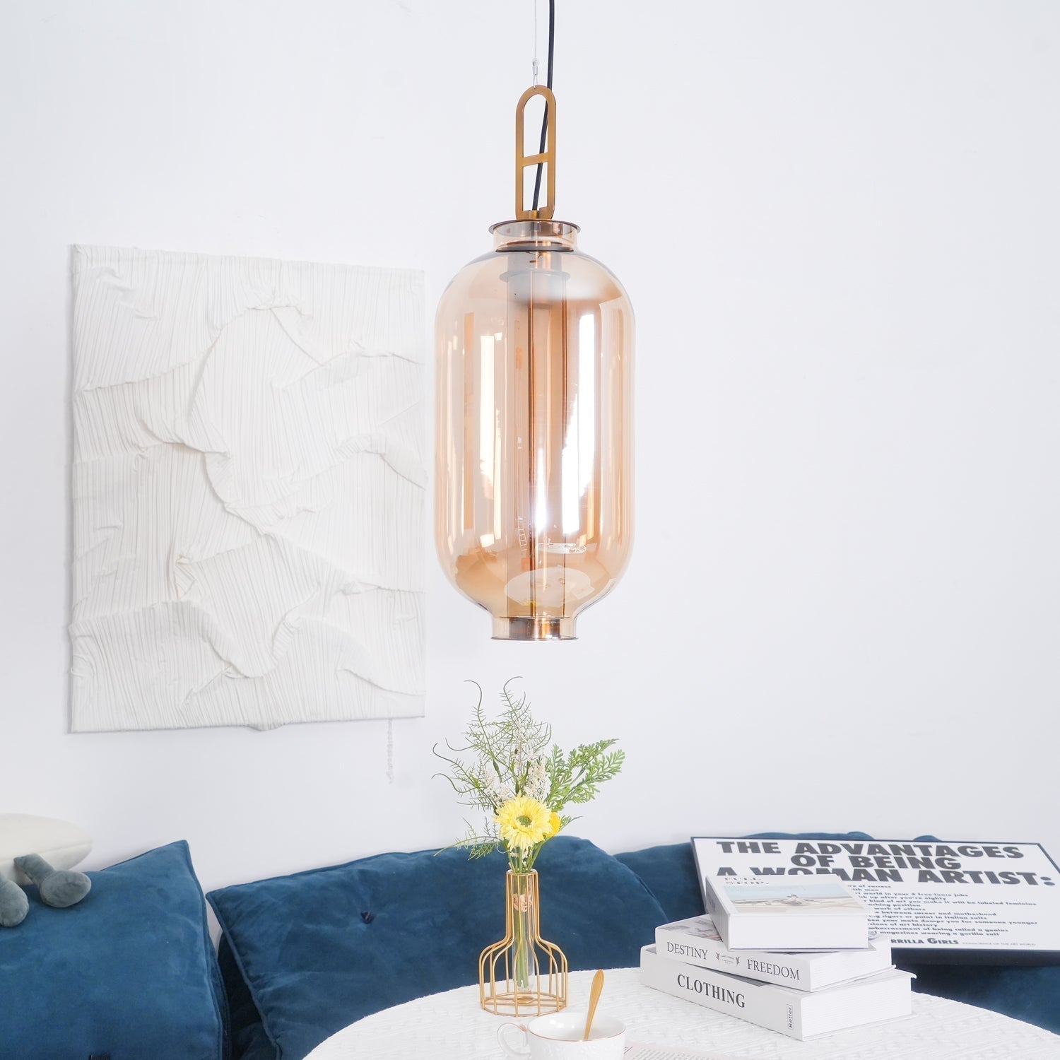 Uphaos Moderne Minimalistische Pendelleuchte aus Glas-Letslighting