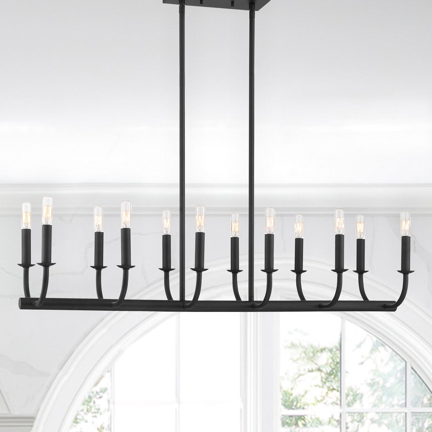 Xenuvyh Modern Minimalist Vintage Industrial Metal Chandelier - Letslighting