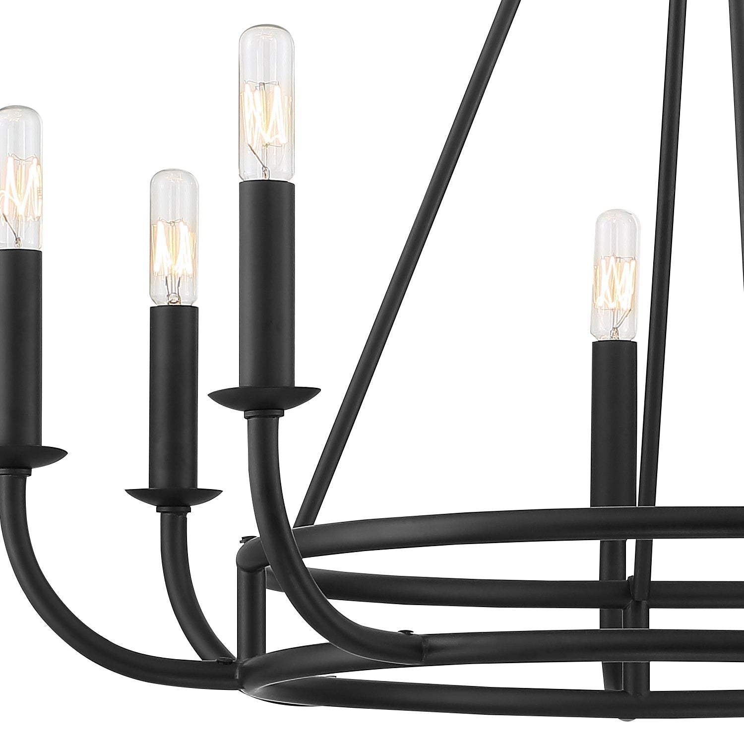 Xenuvyh Modern Minimalist Vintage Industrial Metal Chandelier - Letslighting