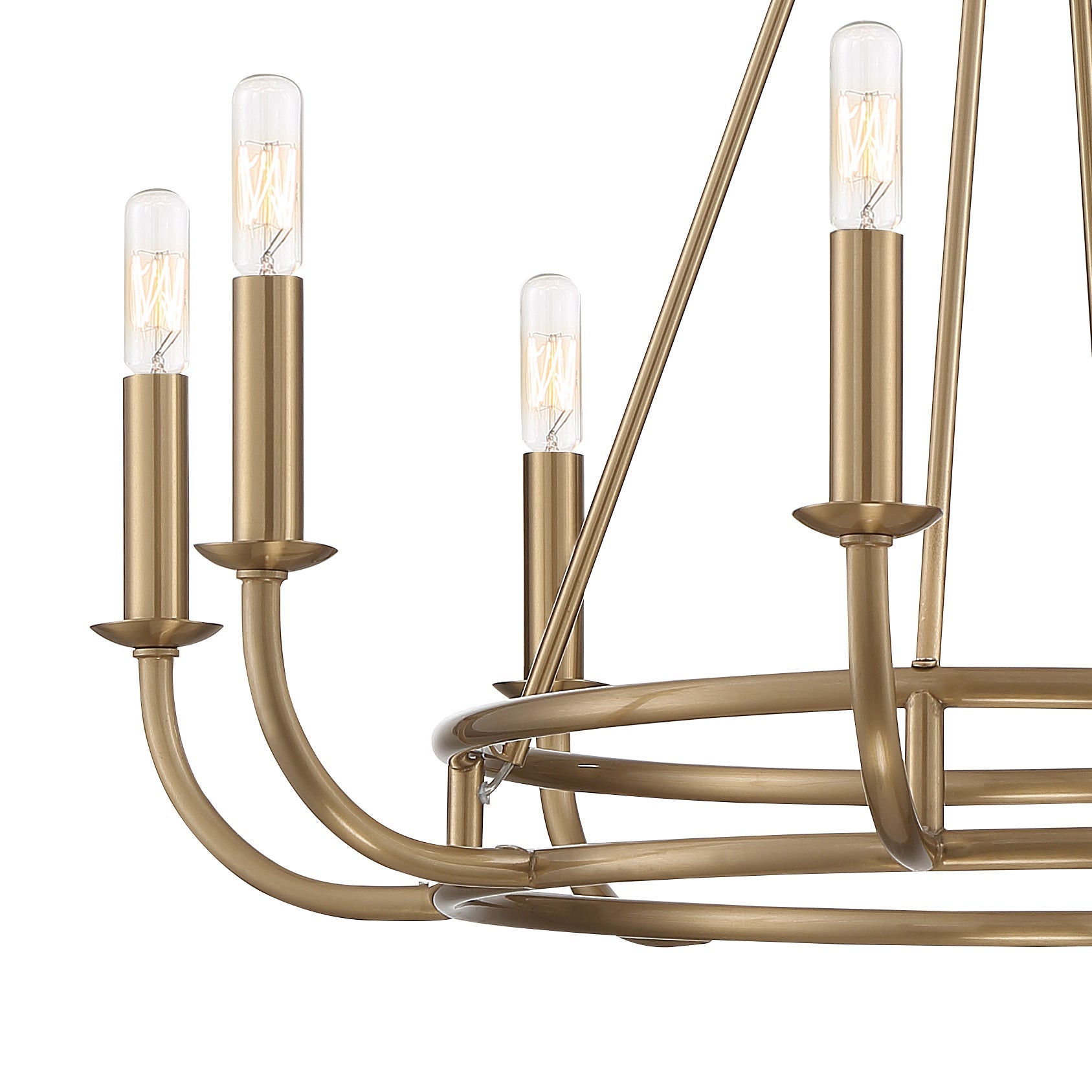Xenuvyh Modern Minimalist Vintage Industrial Metal Chandelier - Letslighting